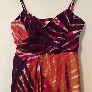 Banana Republic dress (mini size 8) - Abstract pattern - spaghetti straps